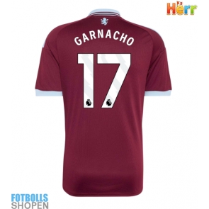 Billiga Aston Villa Alejandro Garnacho #17 Hemmatröja 2026-27 Kortärmad